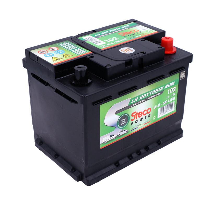 Batterie Fulltech 12V 60AH 490A - LB2 + D Batt60490 :  :  Importateur de pneus en Guadeloupe